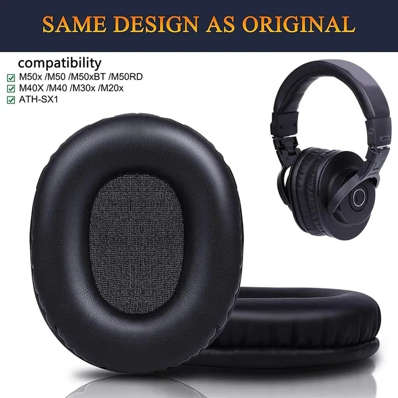 For M50X Replacement Ear pads  - огляд і ціна Audio Technica Headphone Ath-M20X