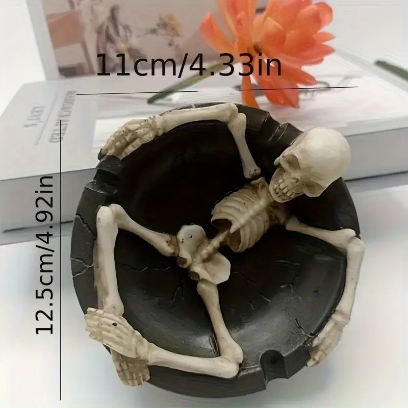 2026 New Skeleton Resin Ashtra - огляд і ціна Vape Decoration