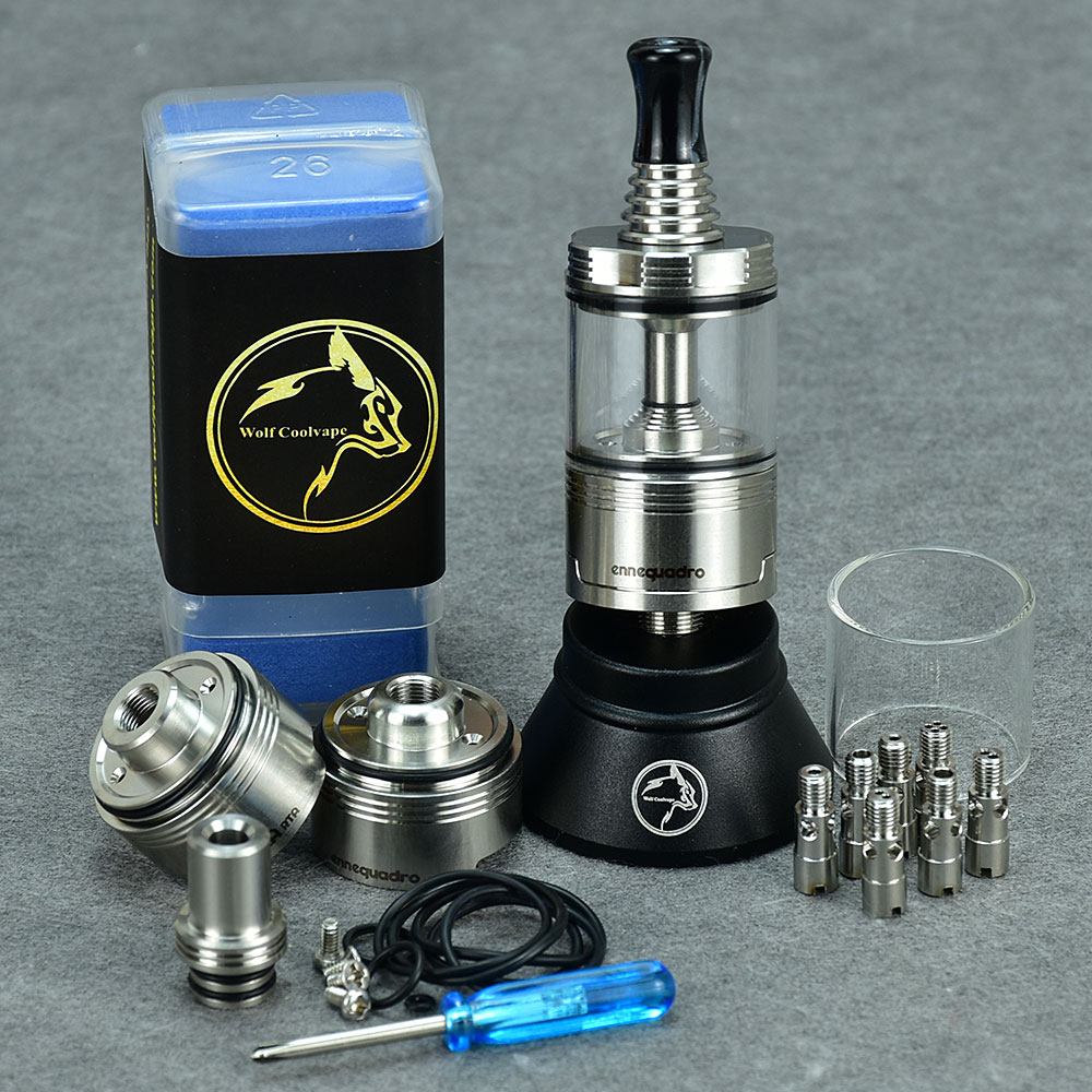 Wolfcoolvape Moka mtl RTA Rebu - огляд і ціна Vaping Air