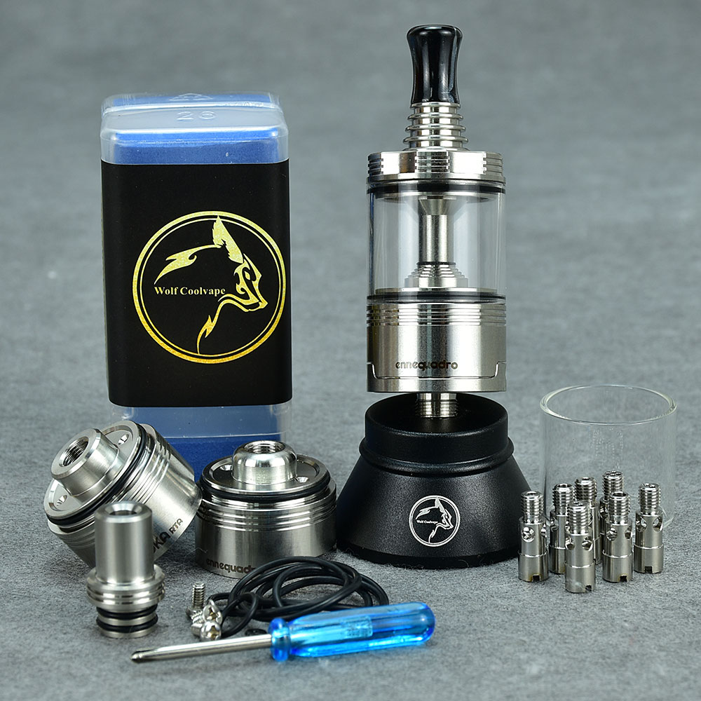 Wolfcoolvape Moka mtl RTA Rebu - огляд і ціна Vaping Air