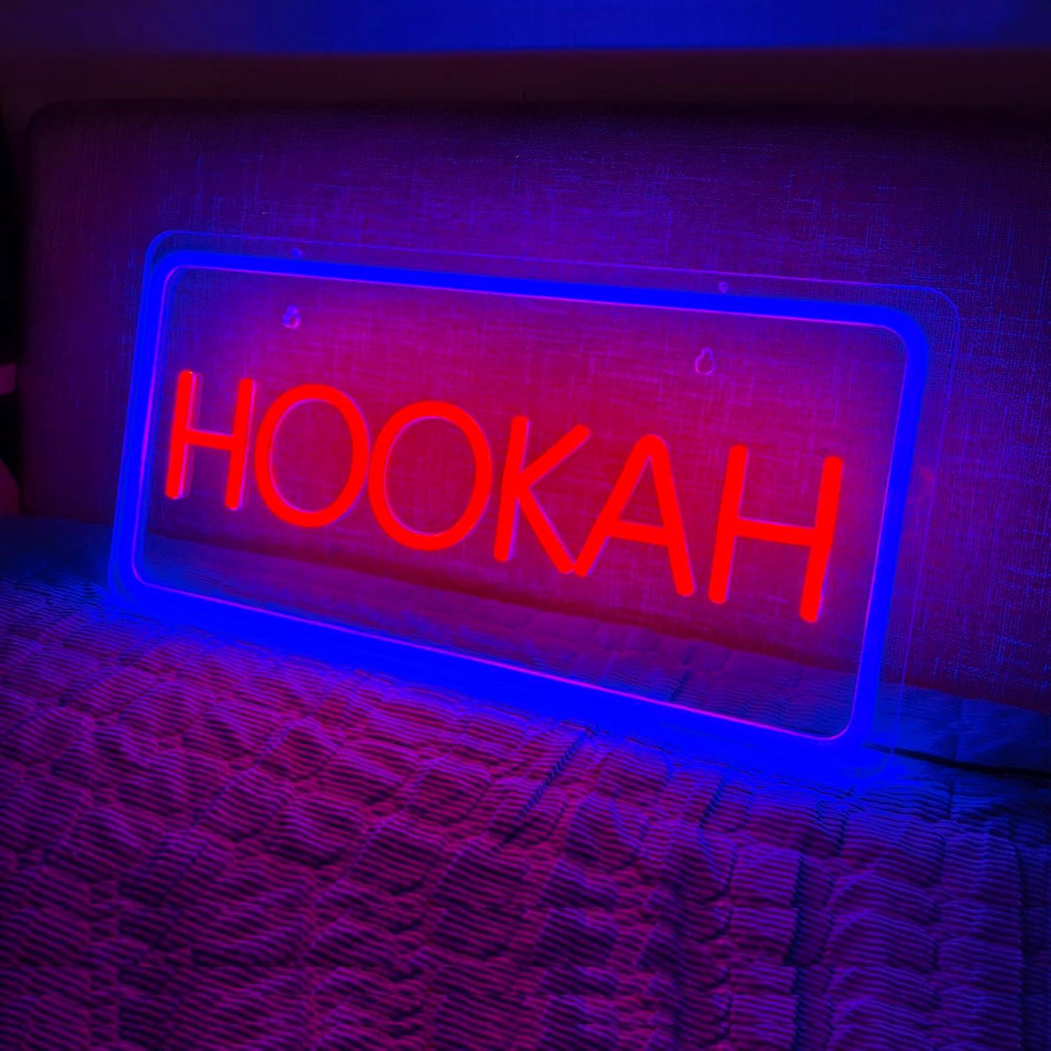 HOOKAH Neon Sign USB Dimmable  - огляд і ціна Vaping Store