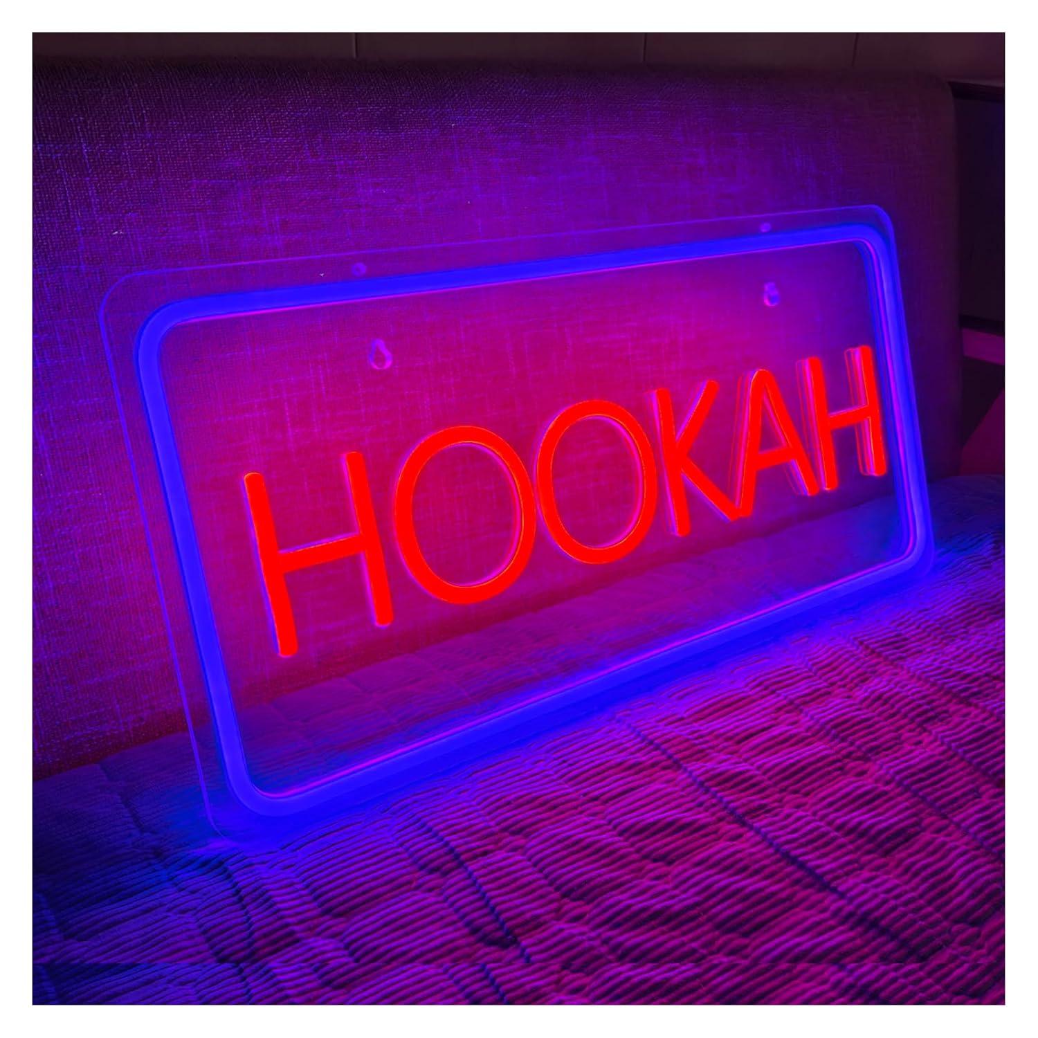 HOOKAH Neon Sign USB Dimmable  - огляд і ціна Vaping Store