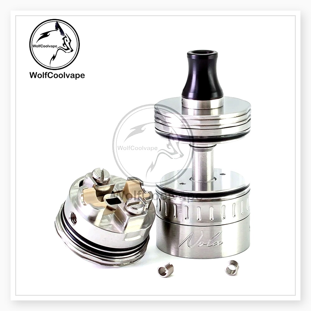 Wolfcool Vape NOLA RTA 22mm Si - огляд і ціна Vaping Air